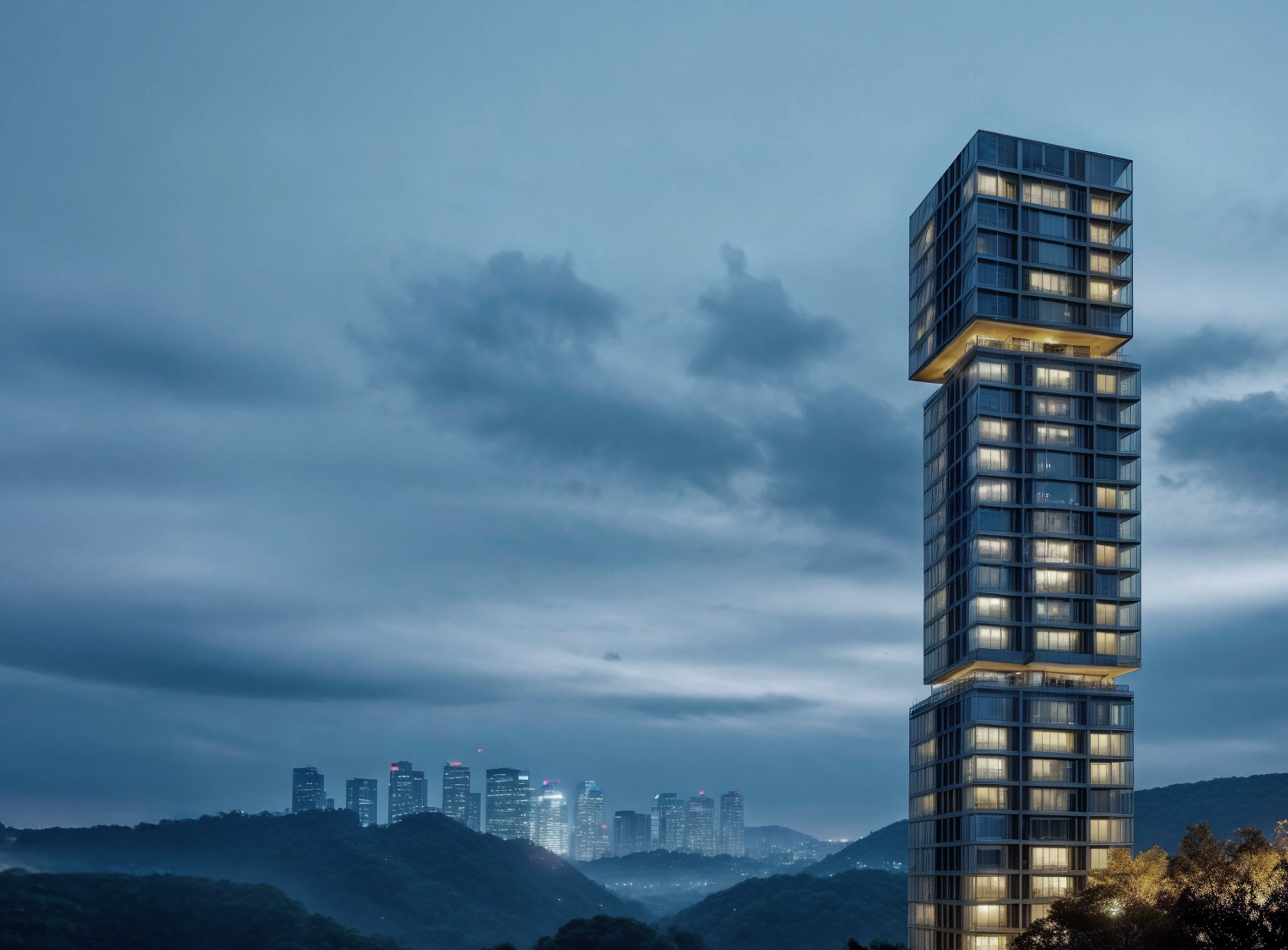 residencial de alto padrão - tríade 01